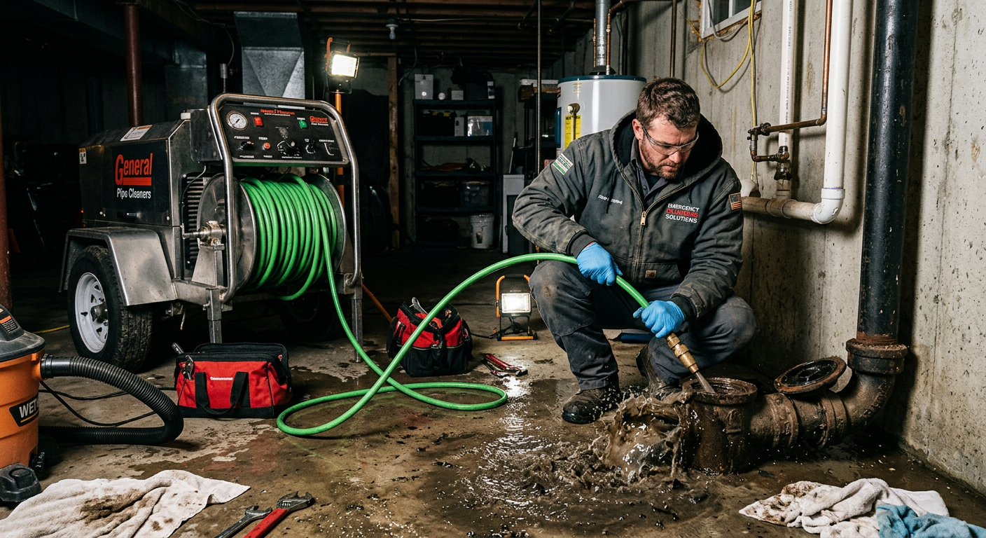 Débouchage urgence canalisation bouchée au Chesnay 92