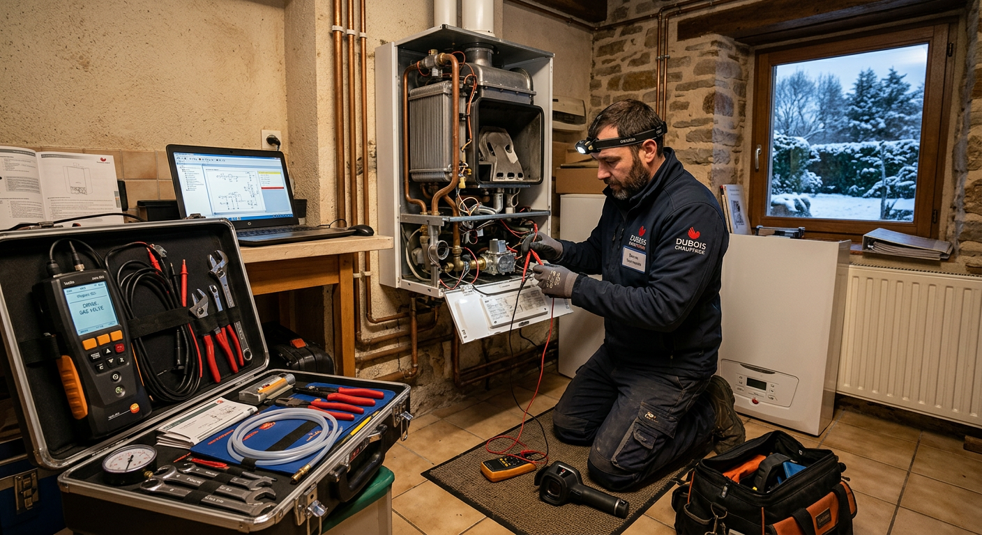 Dépannage urgence panne de chauffage chaudière au Chesnay